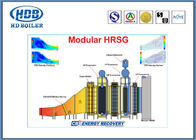 Yüksek Verimli HRSG Atık Isı Geri Kazanım Buhar Jeneratörü ASME Standardı