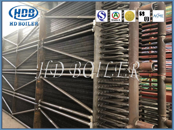 SA210A1 Çelik Kazan Ekonomizer Isı Değişim Parçası ISO9001 Sertifikası